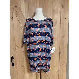 LulaRoe | Unicorn Print Irma Short Sleeve Top NWT | Size Small
